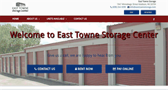 Desktop Screenshot of easttownestorage.com